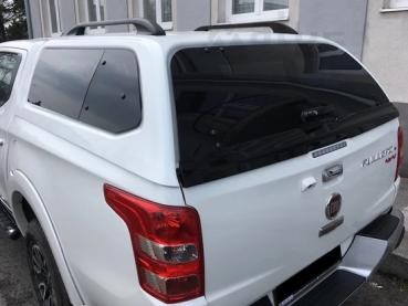 Hardtop mit aufstellbaren Seitenscheiben, in Wagenfarbe lackiert, kabinenhoch, für Mitsubishi L200 Doppelkabiner, Modell 2019